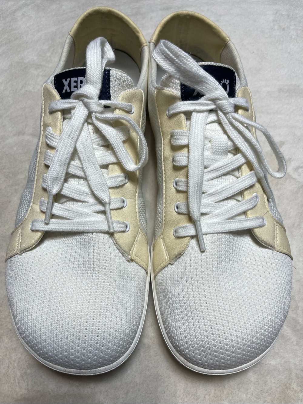 Xero Dillon White & Cream Men's Athletic Sneakers Size 12